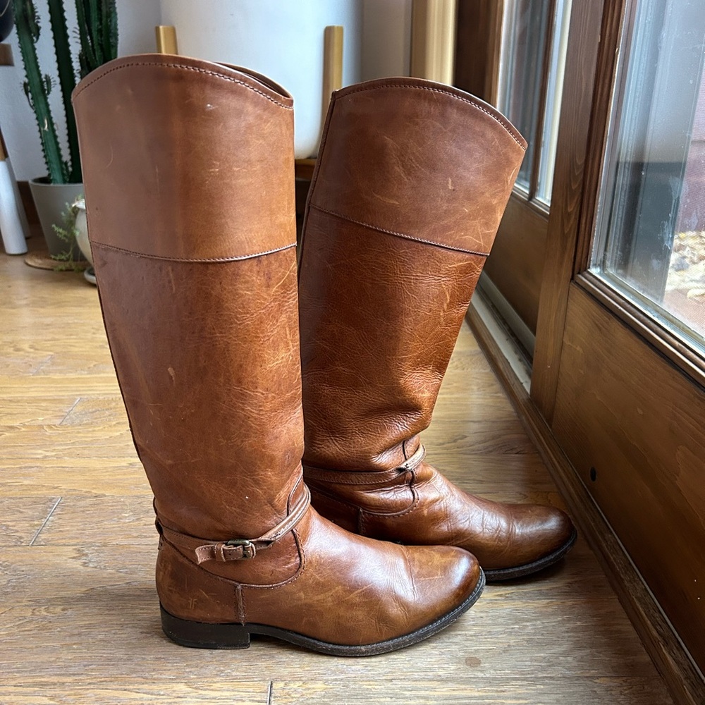 Frye Melissa Seam Tall Boots